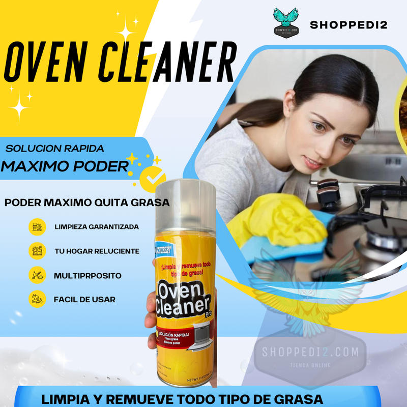 🎁OVEN CLEANER | ESPUMA QUITA GRASA 50% DSCTO. 🎁