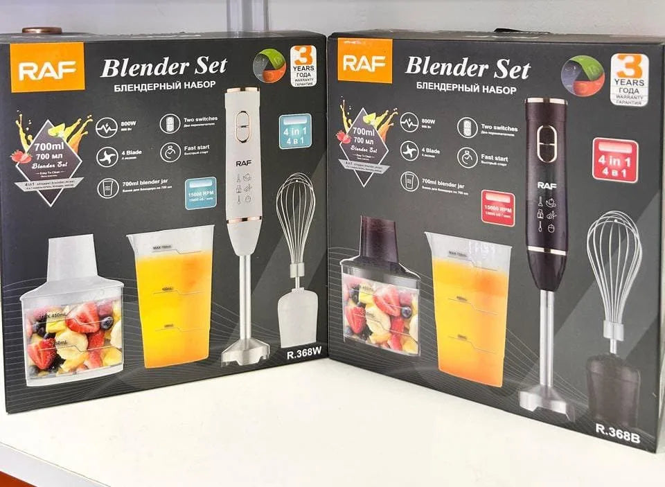 BATIDORA Y LICUADORA DE INMERSIÓN 4 EN 1