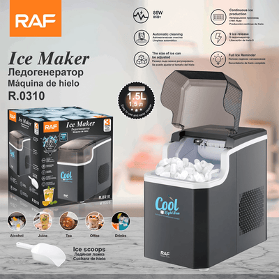 MAQUINA HIELO R.0310 1.5L RAF