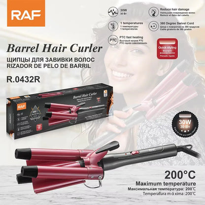 RIZADOR CON ONDAS DE SIRENA