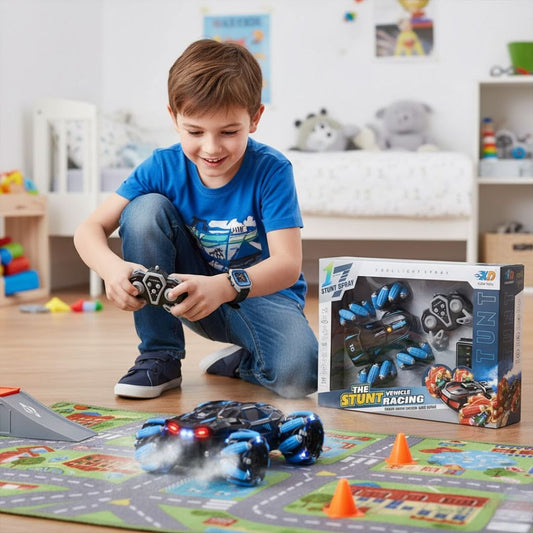 JUGUETE STUNT CAR TODO TERRENO