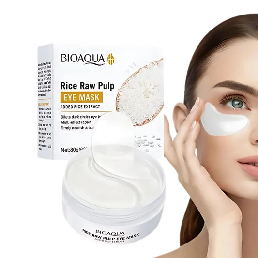 Parches Hydrogel de Ojeras con Extracto de Arroz BIOAQUA